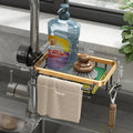 Space Aluminum Kitchen / Bathroom Multi-Purpose Organizer Rack Prily