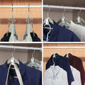 Space Saving Extendable Hanger Connector Organizer (50Pcs) Prily