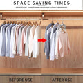 Space Saving Extendable Hanger Connector Organizer (50Pcs) Prily