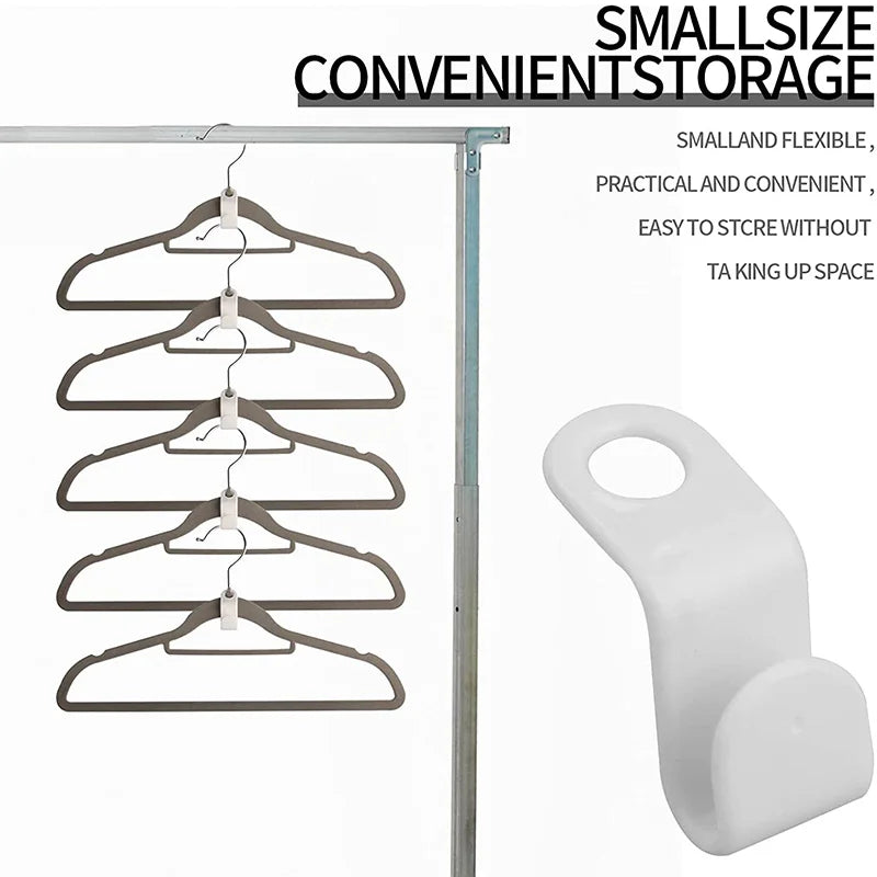 Space Saving Extendable Hanger Connector Organizer (50Pcs) Prily