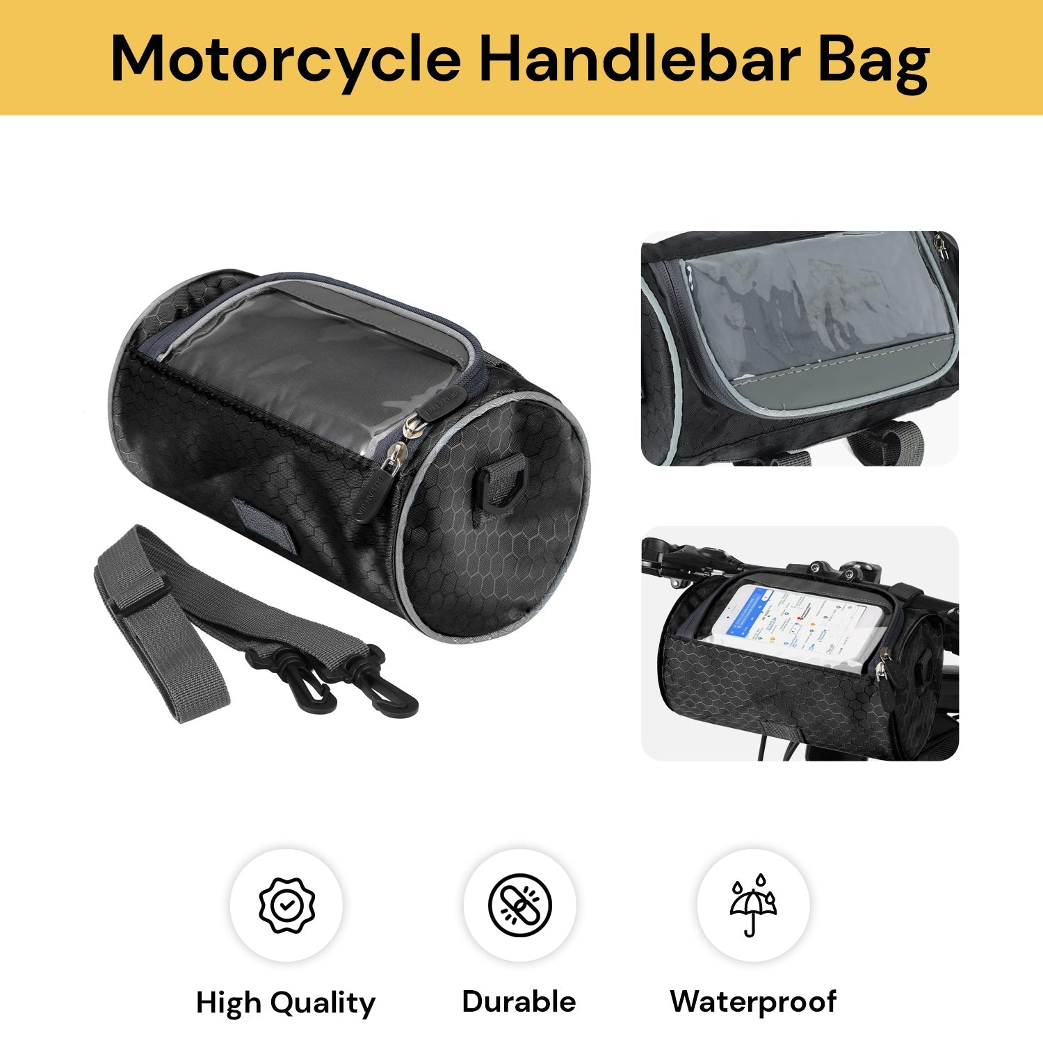 Waterproof Bike Front Bag