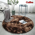 Stylish Fluffy Faux Fur Round Rug Prily