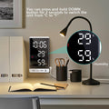 Stylish Multifunctional LED Mirror Alarm Clock Prily