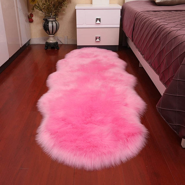 Stylish Plush Soft Faux Fur Carpet Prily