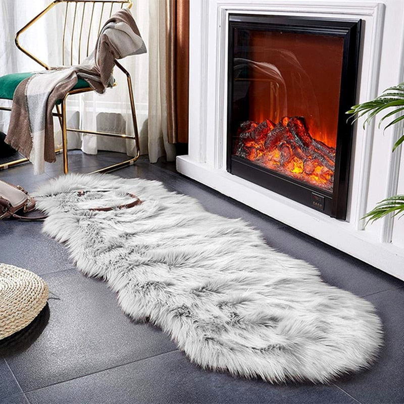 Stylish Plush Soft Faux Fur Carpet Prily