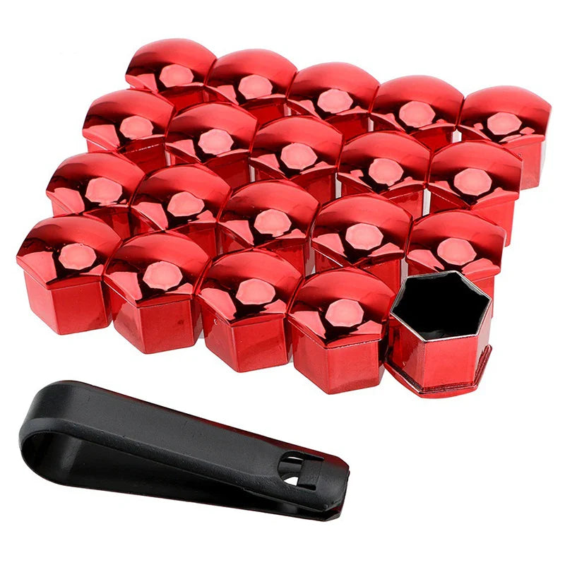 Stylish Rust-Proof Car Wheel Protection Nut Caps (20Pcs) Prily