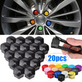 Stylish Rust-Proof Car Wheel Protection Nut Caps (20Pcs) Prily