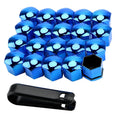 Stylish Rust-Proof Car Wheel Protection Nut Caps (20Pcs) Prily