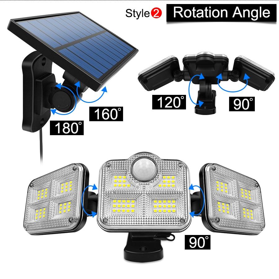 Super Bright Adjustable Solar Waterproof LED Light Prily