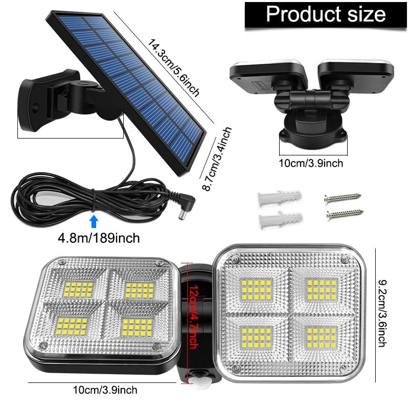 Super Bright Adjustable Solar Waterproof LED Light Prily