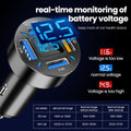 Super Fast 66W USB Car Charger with PD Quick Charge Port Prily