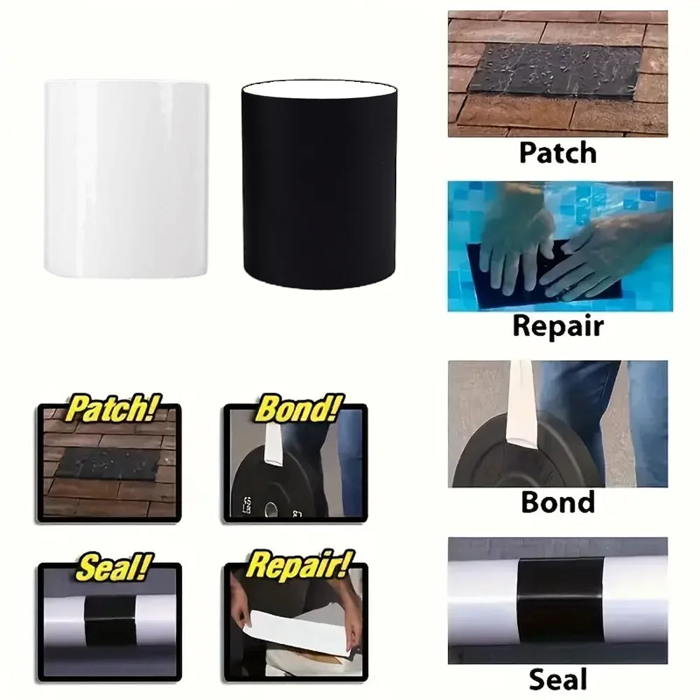 Super-Strong Self-adhesive Waterproof PVC Ultra-Seal Wide Tape Prily