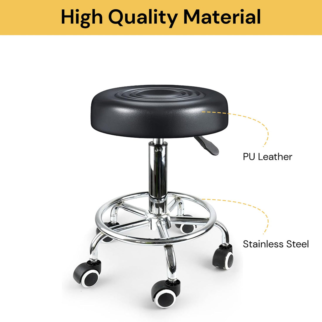 Hydraulic Round Swivel Salon Stool 