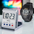 Talking Digital Alarm Clock+Talking Wristwatch Set For the Elderly Prily