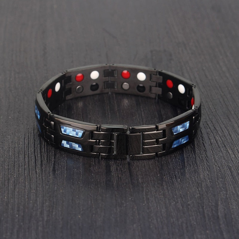 Titanium 4 In 1 Magnetic Energy Health Bracelet Prily