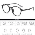 Titanium Anti Blue Light / Photochromic Retro Reading Glasses Prily