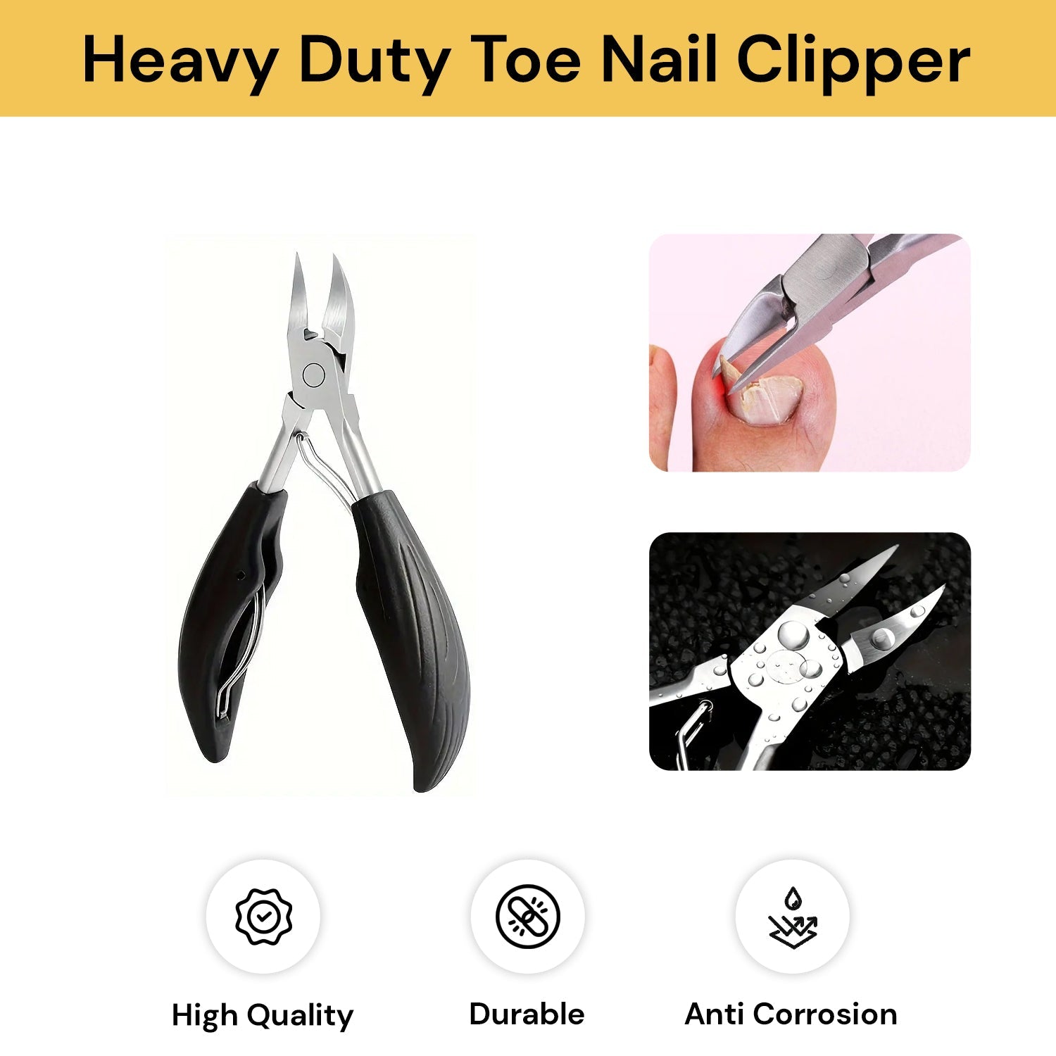 Heavy Duty Toe Nail Clipper