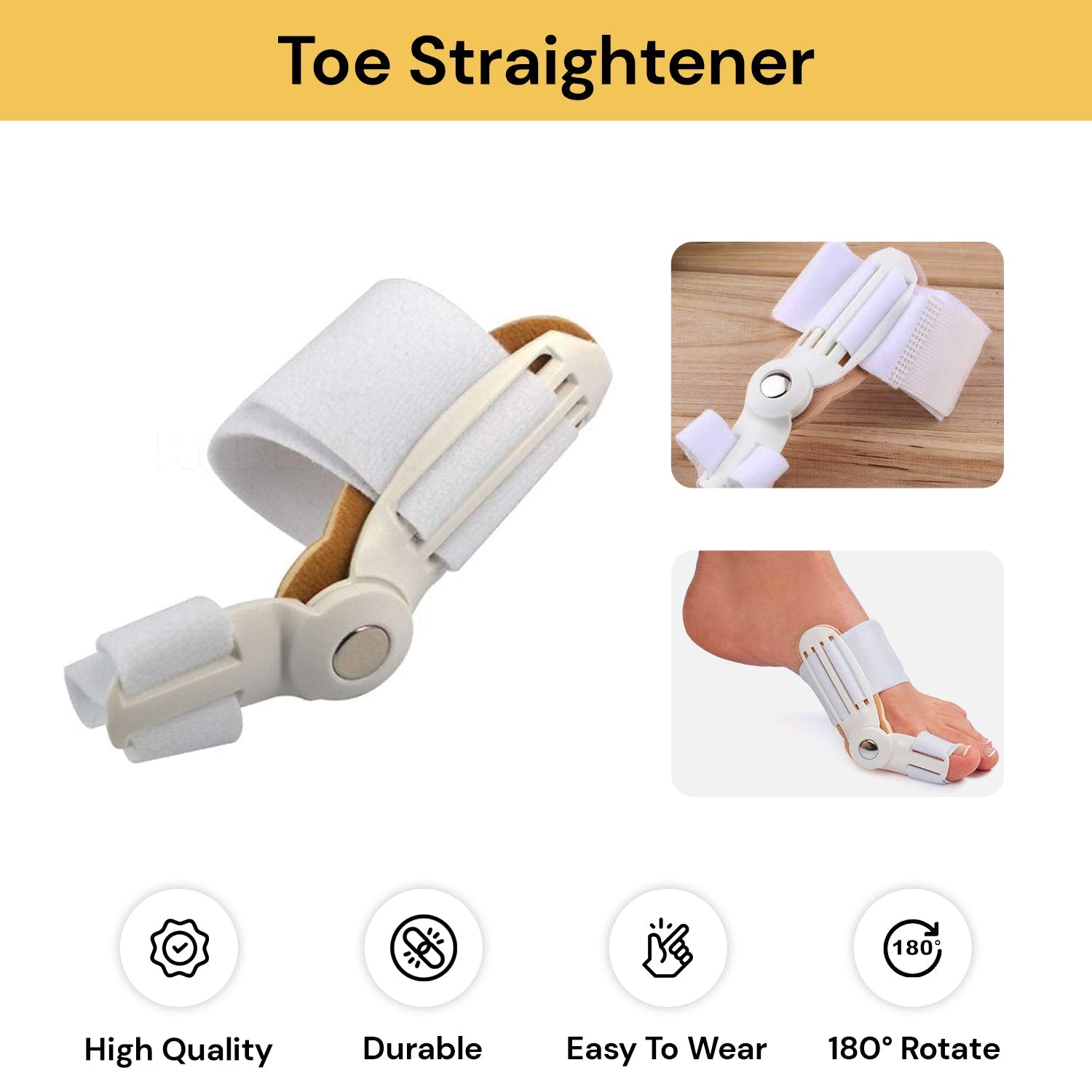 Toe Straightener For Women Men