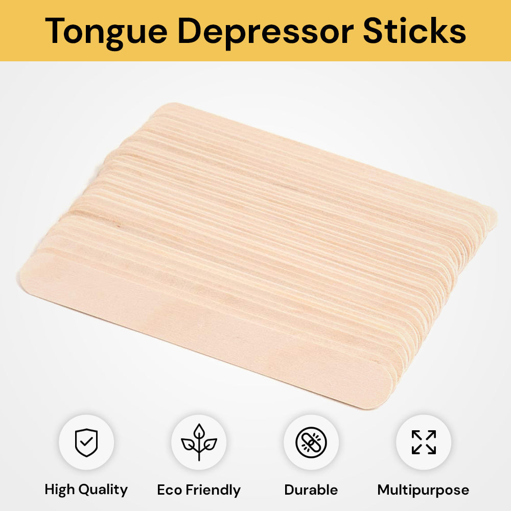 100PCs Tongue Depressor Sticks