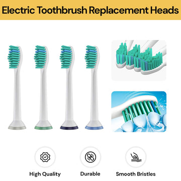 4PCs Electric Toothbrush Replacement Heads