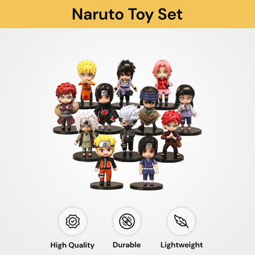 12PCs Naruto Toy Set