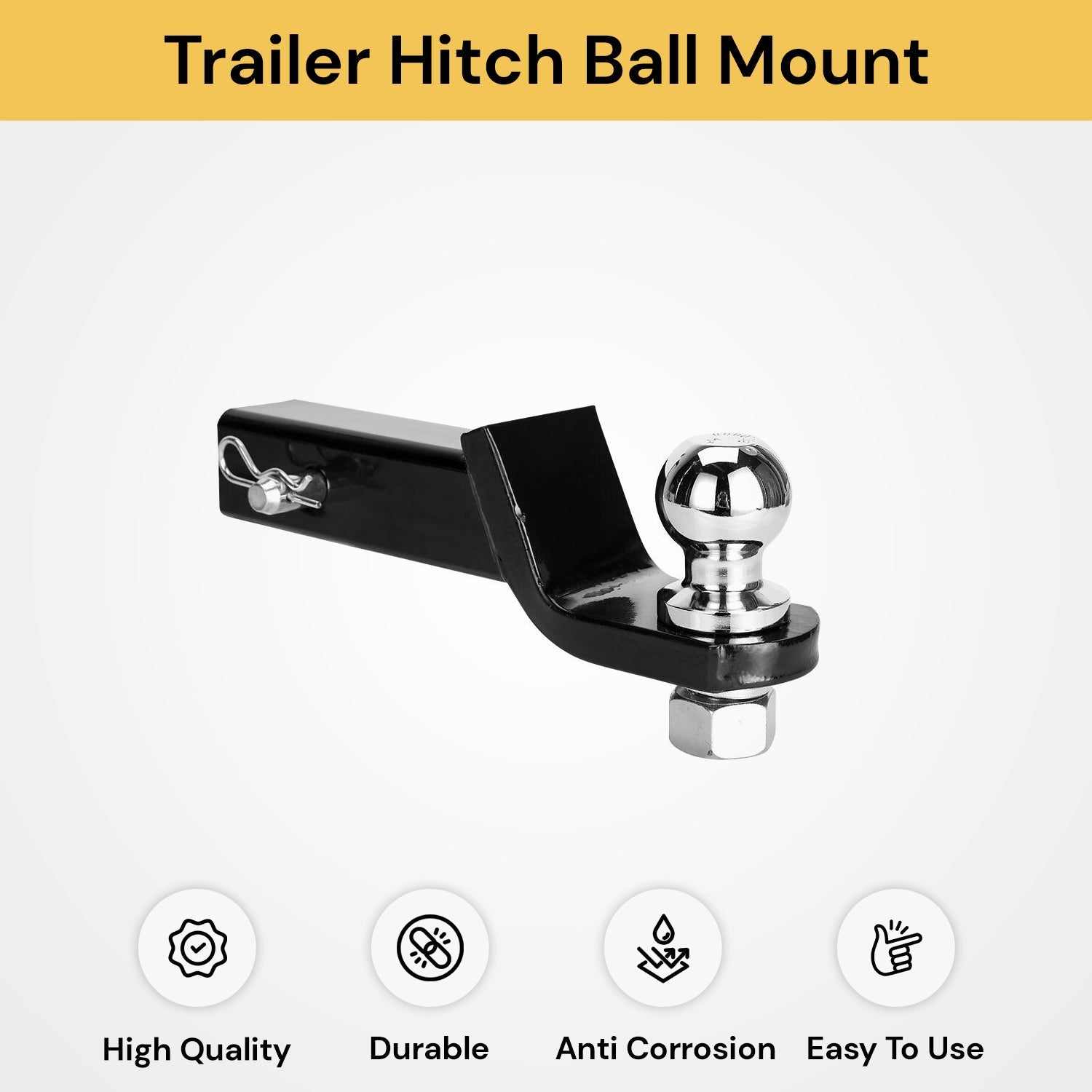 Trailer Hitch Ball Mount