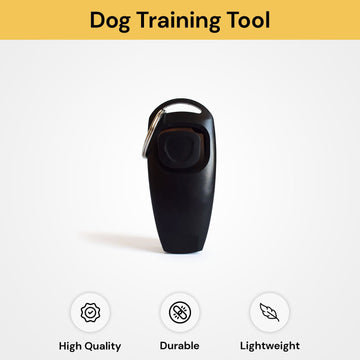 2 in 1 Dog Clicker Whistle - Training Tool