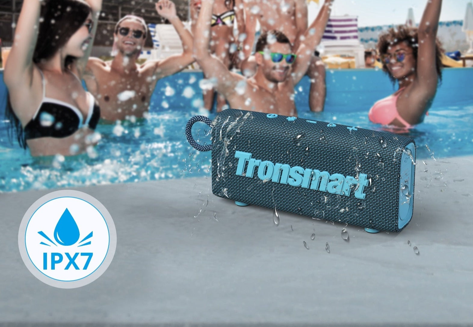 Tronsmart™ Bluetooth 5.3 Dual-Driver Waterproof TSW Speaker Prily