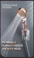 Turbocharged™ Water-saving Filtering Shower Head Prily