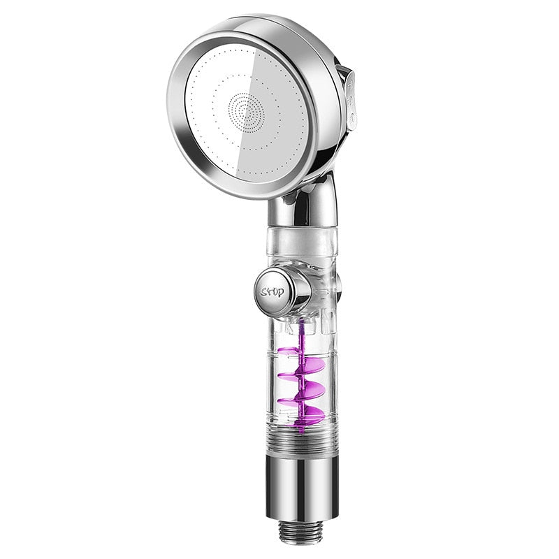 Turbocharged™ Water-saving Filtering Shower Head Prily