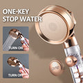 Turbocharged™ Water-saving Filtering Shower Head Prily