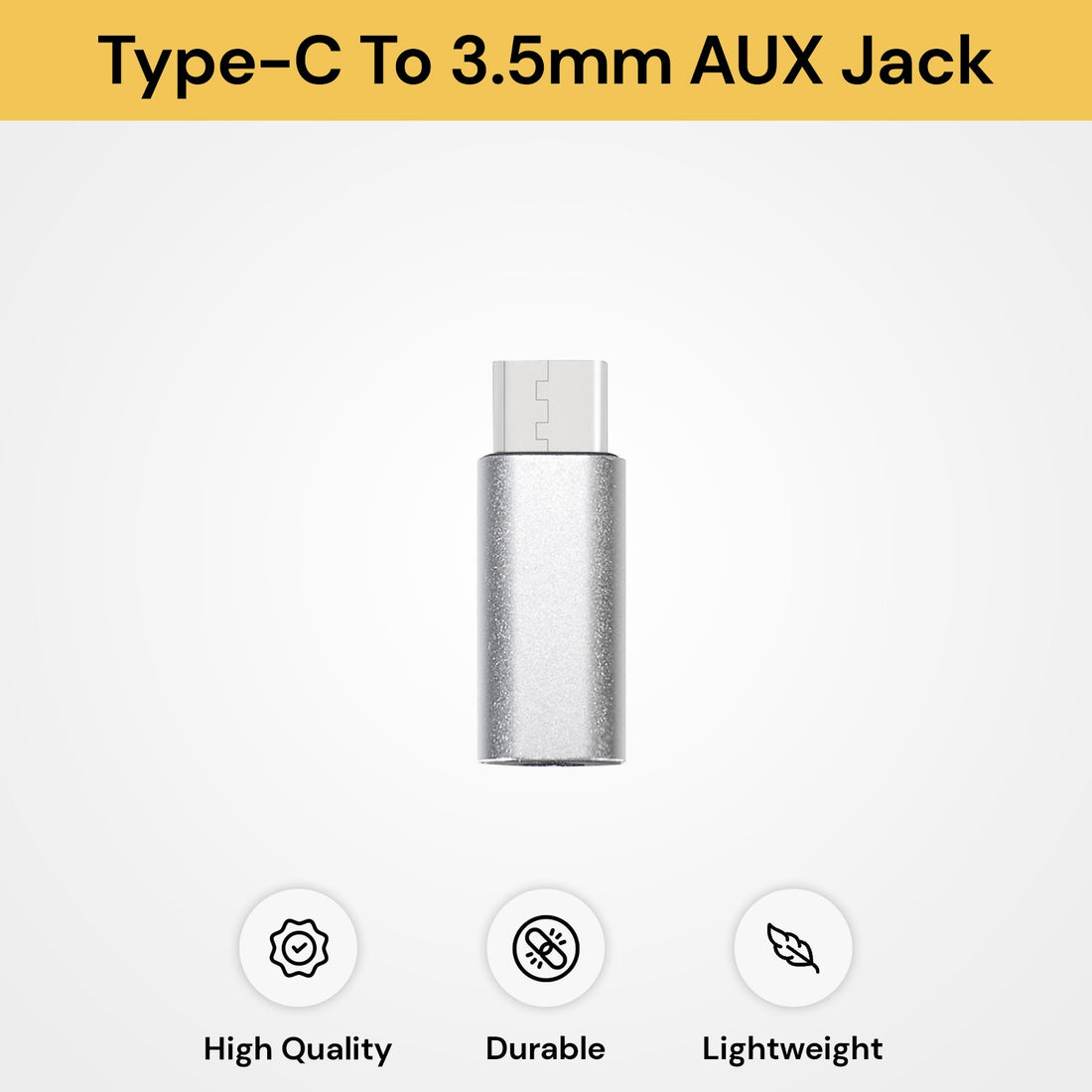 Type-C To 3.5mm AUX Jack