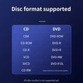 USB External CD DVD Reader for Macbook & Win Prily