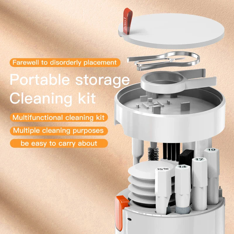 Ultimate 20 in 1 Multifunctional Cleaning Kit for Electronics Prily