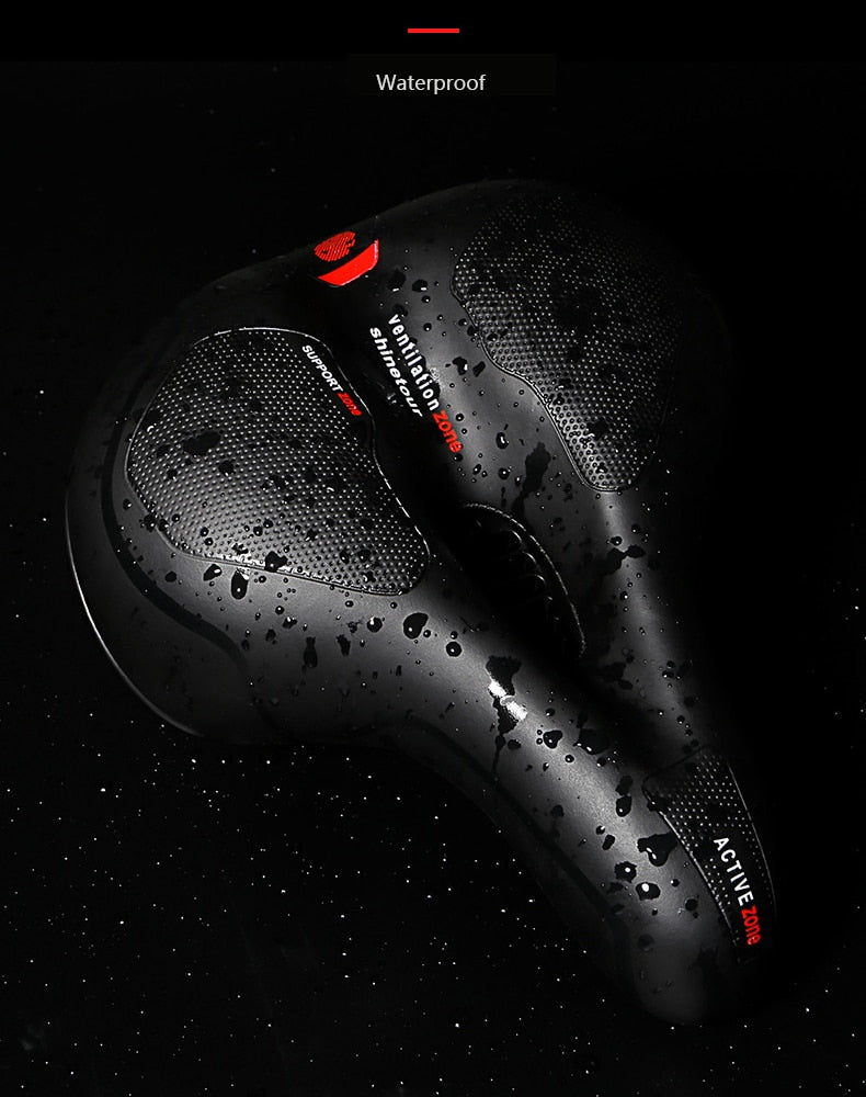 Ultra-Comfortable Shock Absorbing Bicycle Saddle Prily