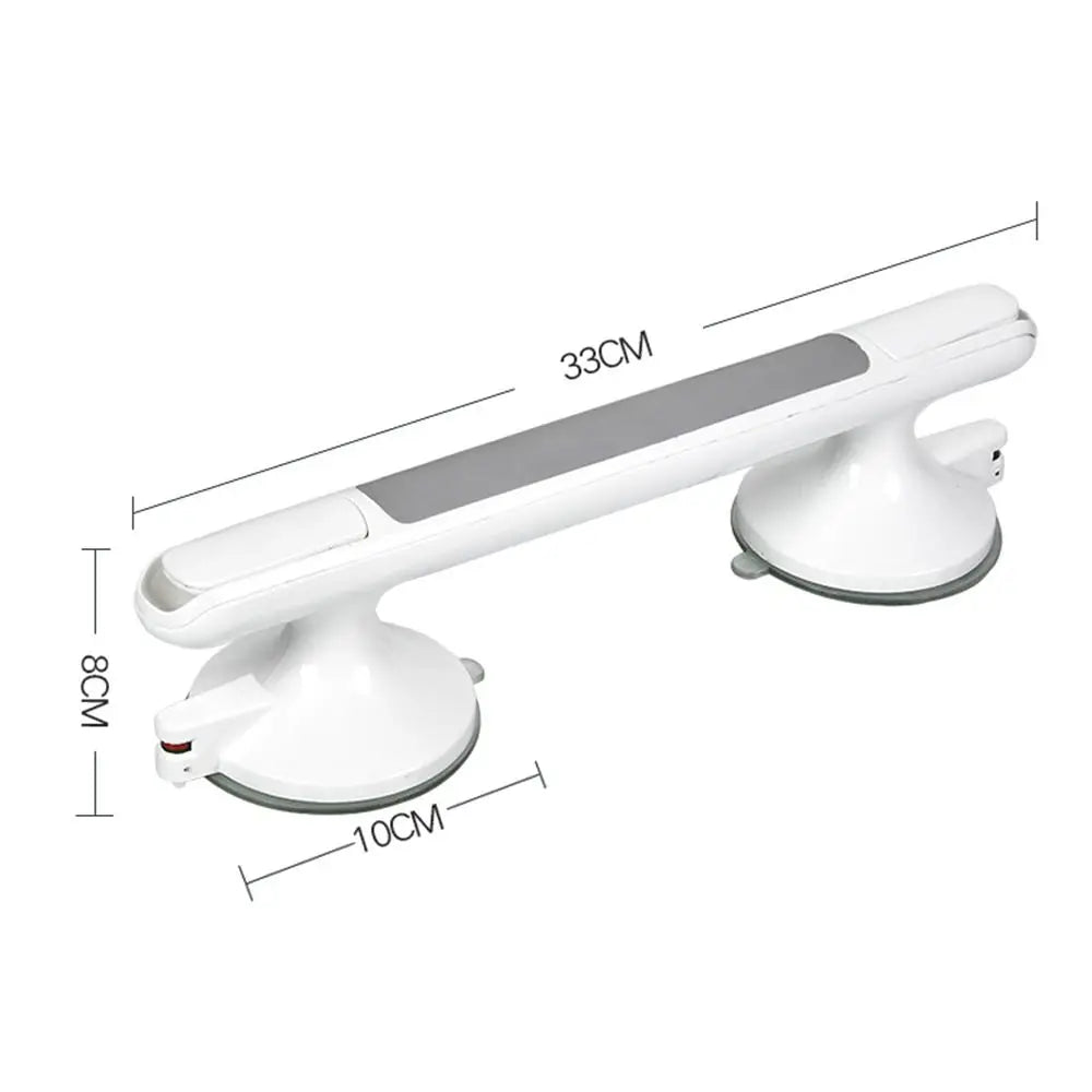 Ultra Strong Suction Cup (Drill-Free) Safety / Balance Shower Grab Bar Prily