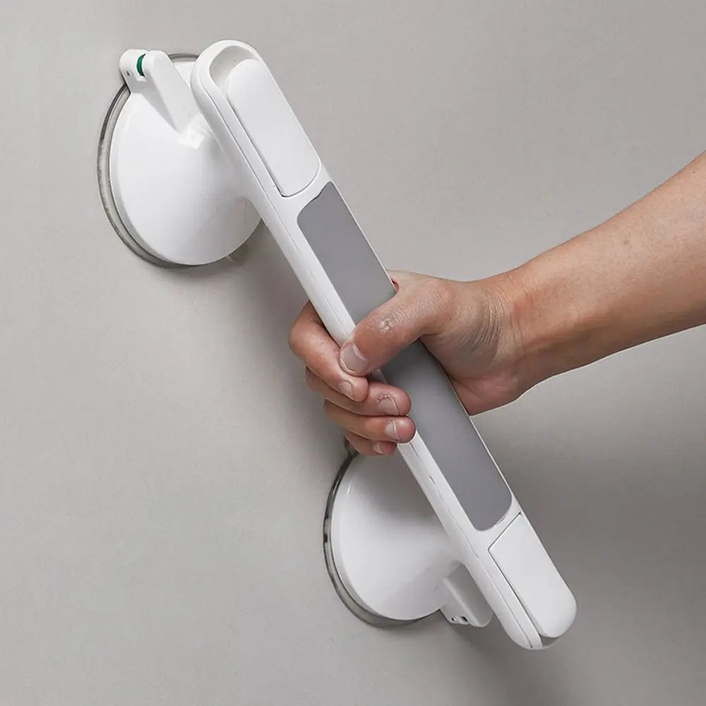 Ultra Strong Suction Cup (Drill-Free) Safety / Balance Shower Grab Bar Prily