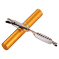 Ultra-thin Metal Reading Glasses with Tube Case Prily