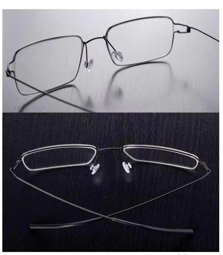 Ultralight- 5g- Anti Blue Light Rimless Reading Glasses Prily