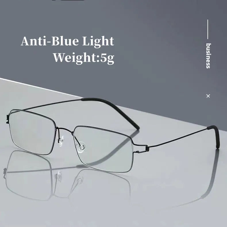 Ultralight- 5g- Anti Blue Light Rimless Reading Glasses Prily