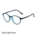 Ultralight Titanium Round Blue Light Reading Glasses Prily