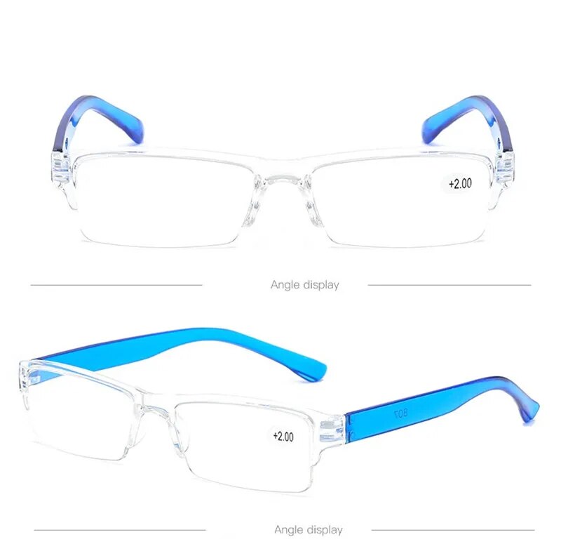 Ultralight Transparent Reading Glasses For The Elderly Prily