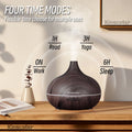 Ultrasonic Air Humidifier / Essential Oil Diffuser with Remote Control & 7 Colors Light Prily