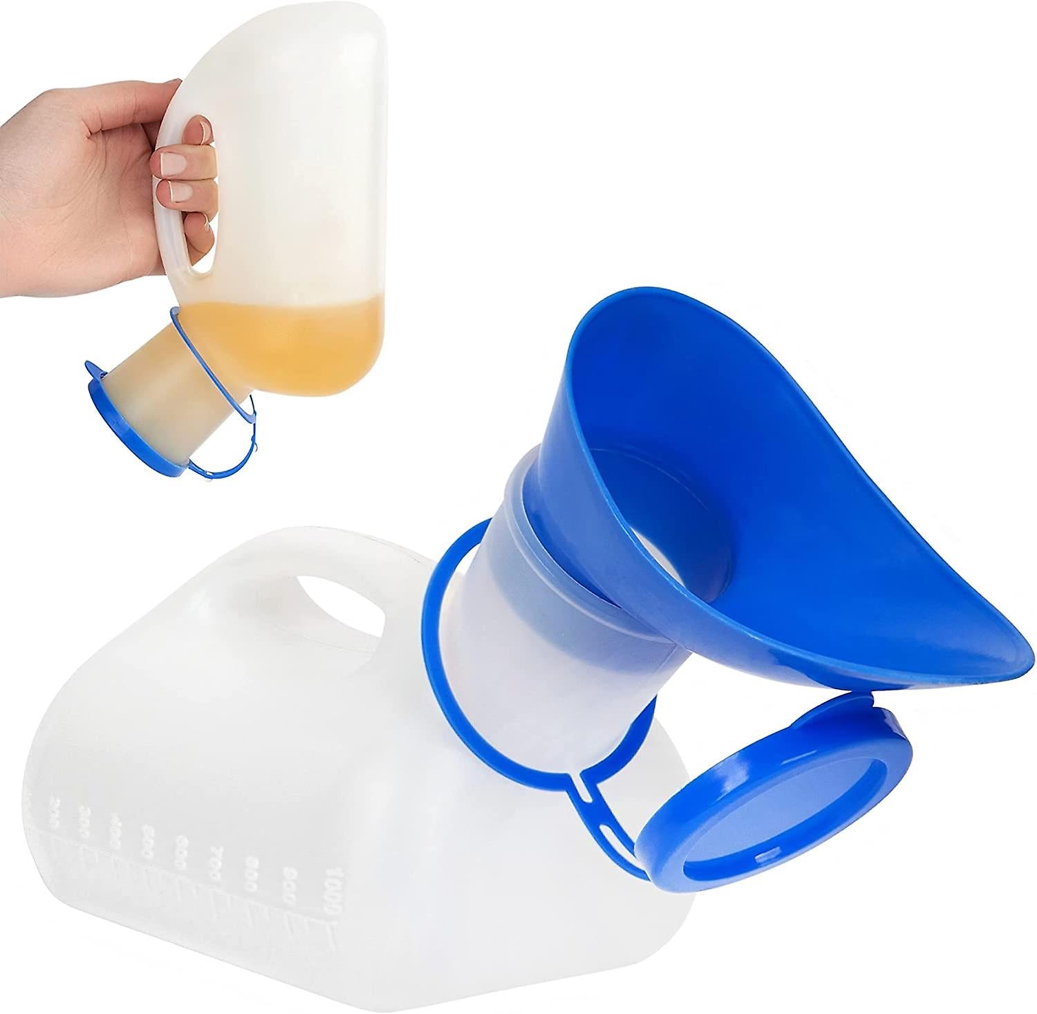 Unisex Portable Large Capacity Spill-Proof Urinal Prily