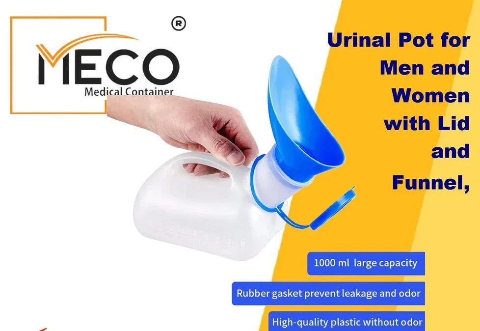 Unisex Portable Large Capacity Spill-Proof Urinal Prily