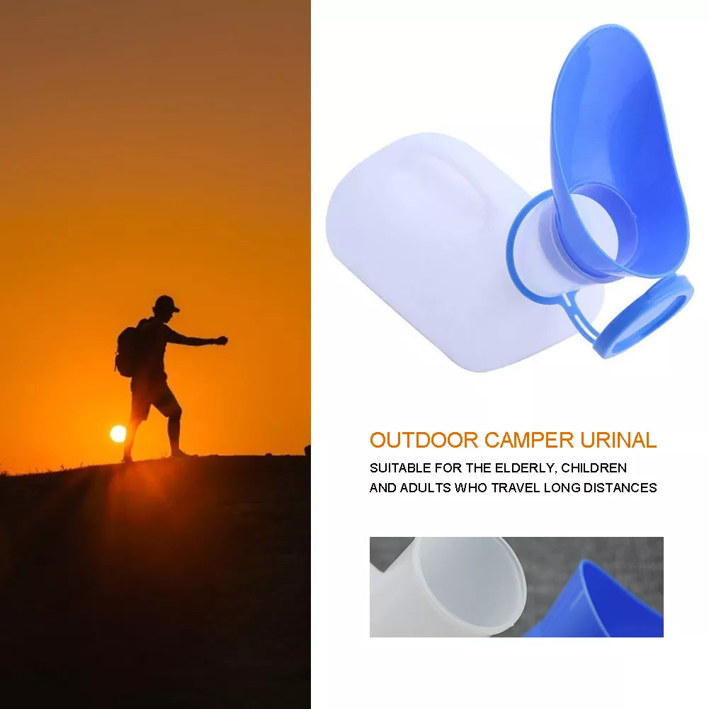 Unisex Portable Large Capacity Spill-Proof Urinal Prily