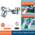 Universal 1080° Rotation Stainless steel Faucet Aerator Prily