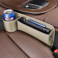 Universal 2in1 Car Seat Gap Filler Organizer with Cup Holder Prily