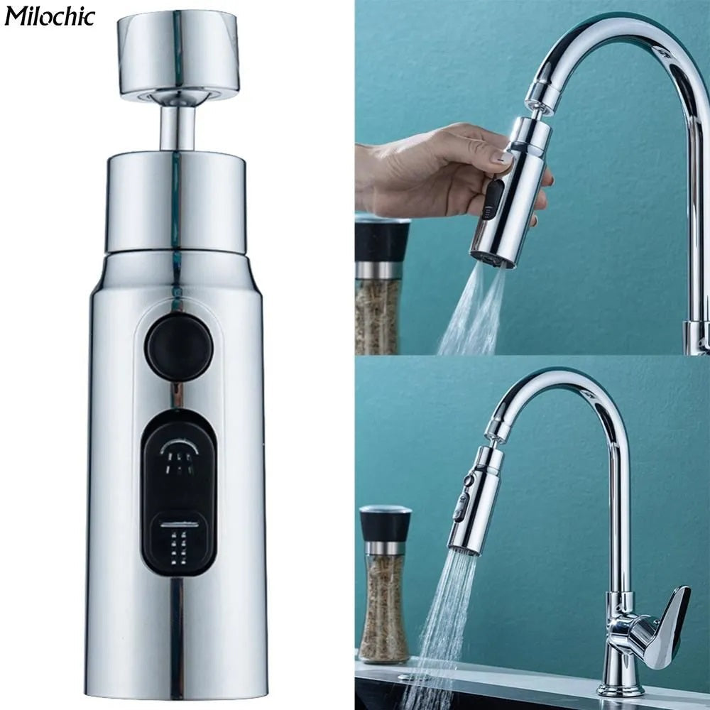 Universal 360° Rotation 3 Modes Faucet Extender Prily