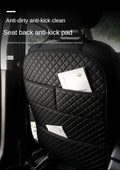 Universal Car Backseat Anti-Kick Protector With Organizer Pockets Prily